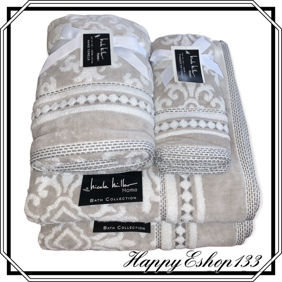 Nicole Miller Bath Nicole Miller Home Bath Collection 0 Cotton